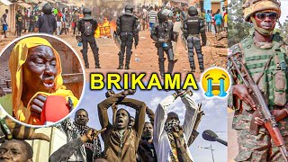 Youths of Brikama are not Happy with the Government  Police Demolish Illegal Structures [upl. by Jemmie]