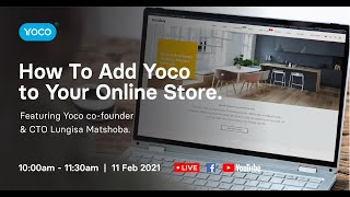 How To Add Yoco to Your Online Store [upl. by Nonohcle]