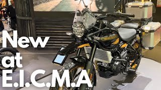 Royal Enfield Himalayan 450 First Impression at EICMA 2023 [upl. by Notniw]