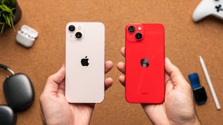 iPhone 14 vs iPhone 13 Review  The Easy Choice [upl. by Narot]