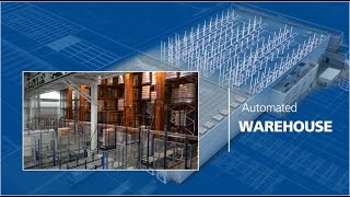 ASRS  Automated controlled temperature logistics center  Interlake Mecalux [upl. by Ydne222]