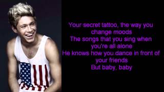 One Direction  Does He Know Lyrics  Pictures [upl. by Nauqed175]