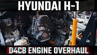 Hyundai H1 D4CB Engine Assembly  Timing  Grand Starex  iLoad  iMax  i800  Overhaul [upl. by Sueddaht]