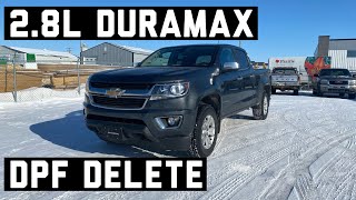 How to DPFDEF DELETE 28L Duramax Chevy Colorado [upl. by Anelram435]