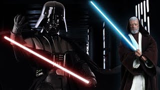 Obi Wan Kenobi vs Darth Vader I Fan ReEdited amp Remastered HD [upl. by Suoiluj]