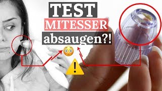 Mitesser  Pickel absaugen ⁉️HEFTIGER Porensauger im Test I [upl. by Ange]