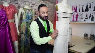 Draping a Basic Pencil Skirt [upl. by Vanzant]