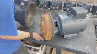 Pulling Motor End off of a Centrifugal Pump [upl. by Aidnama74]