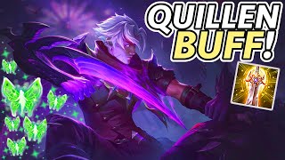 Is Quillen good after the Buffs ASMR Edition 🙊  Arena of Valor [upl. by Silyhp]