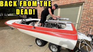 Reviving An Old Drag Boat With An LS Swap [upl. by Elirpa371]