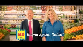 Buona Spesa Italia  Guarda il nuovo spot tv di MD [upl. by Innor985]