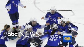 US wins Olympic gold in womens hockey [upl. by Lillith]