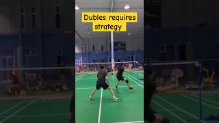 doubles strategy  badminton [upl. by Laurene]