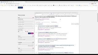 Searching for Systematic Reviews in Cochrane Library [upl. by Sedgewick]