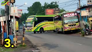 5 Bus Luragung Grup yang masih setia dengan JALUR PANTURA [upl. by Eem717]