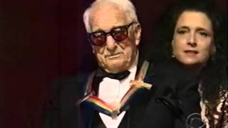 Victor Borge Receives Kennedy Center Award 1999 [upl. by Enigroeg850]