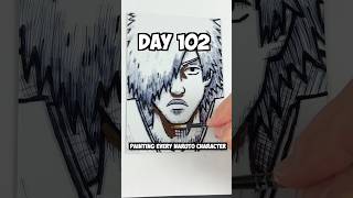 Day 102 Painting EVERY Naruto Character  Darui🤯 [upl. by Idaf]