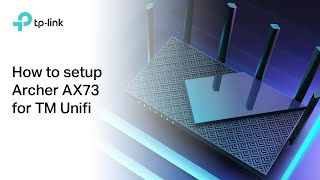 TPLink AX5400 WiFi 6 Router Unifi Setup Guide  Archer AX73 and Archer AX72 [upl. by Assisi185]