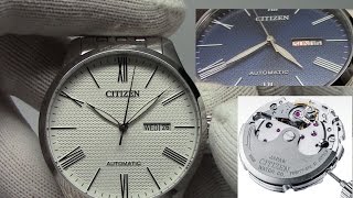 The Most Affordable Automatic Dress Watch  Citizen Automatic NH8350 [upl. by Schaeffer85]