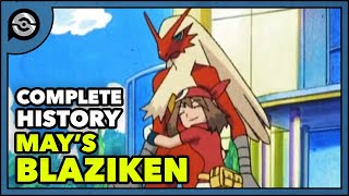 Pokemon Explained Mays Blaziken  Complete History [upl. by Kilah]