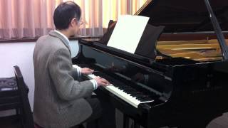 Oskar Merikanto18681924  Valse Lente op33 played on a modern Steinway grand piano Model D [upl. by Gilleod598]