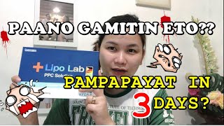 LIPO LAB INJECTION REVIEW amp GIVE AWAY  DEE MAYANG [upl. by Cutty896]