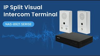 Product IP Split type Intercom Terminal NAS8921 [upl. by Sidonnie213]