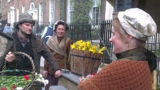 Matthew Macfadyen Martial Arts acting on behind the scenes of Ripper Street May 2013 812 [upl. by Arretal]