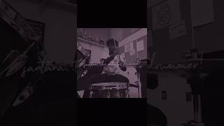 tana the artistic drummer drum kit solo 🖤 [upl. by Aremahs737]