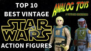 Top 10 Best Vintage Star Wars Action Figures  Kenner Collection [upl. by Paugh]