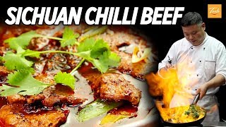 Mouthwatering Szechuan Beef • Sichuan Recipe • Taste Show [upl. by Surbeck]