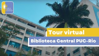 Tour Virtual Biblioteca Central PUCRio [upl. by Etsirk]