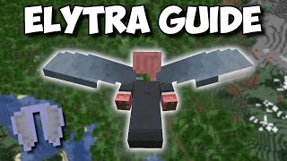 How To Get amp Use ELYTRA In Minecraft  The Ultimate Elytra Guide [upl. by Notnad]