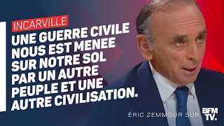 Eric Zemmour sur BFM TV  Je propose la remigration pour les criminels d’origine étrangère [upl. by Alitha]