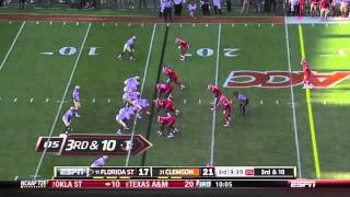 FSU vs Clemson 2011 Highlights [upl. by Sivla]