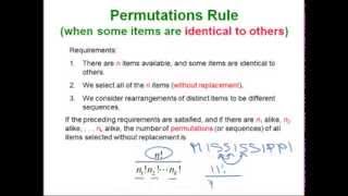 Statistics  Probability Counting Techniques [upl. by Ydok]