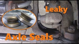 How To Replace Inner Axle Seals [upl. by Artemla392]