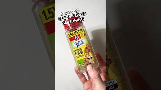 How To Make Homemade Lemon Pepper Seasoning 🍋 lemonpepper [upl. by Aloibaf]