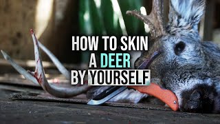 How to Skin a Deer by Yourself [upl. by Seagraves]