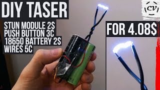 DIY Taser For 4 Easy Build [upl. by Valentia947]