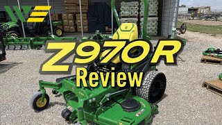 2023 John Deere Z970R Zero Turn Mower Review amp Walkaround [upl. by Teagan]