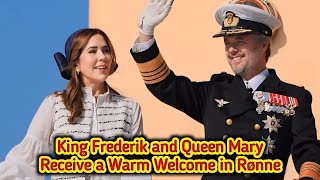 King Frederik amp Queen Mary’s Warm Welcome on Their First Royal Tour [upl. by Efron]