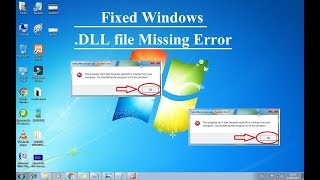 How to Fix All DLL Missing File Error in Windows PC  Windows 7XPVistaService Pack 12 [upl. by Houlberg]