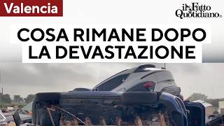 Valencia cosa rimane dopo la devastazione Le immagini dallapocalisse climatica [upl. by Yvan]