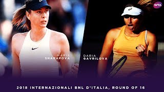 Daria Gavrilova vs Petra Kvitova  2018 Nature Valley Classic Round of 16  WTA Highlights [upl. by Assylla]