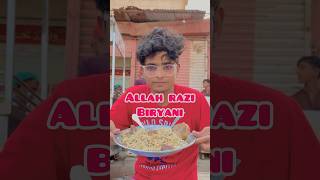 65100 famous food street Allah razi biryani Karachi street food yakhni biryani streetfood [upl. by Danica]