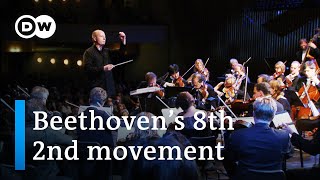 Beethoven Symphony No 8 2nd movement  Paavo Järvi amp the Deutsche Kammerphilharmonie Bremen [upl. by Ellienad375]