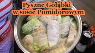 GOŁĄBKI W SOSIE POMIDOROWYM Z MIĘSEM RYŻEM PRZEPIS TRADYCYJNE PYSZNE babciabozenkagotuje🧡NR11 [upl. by Natsirk752]