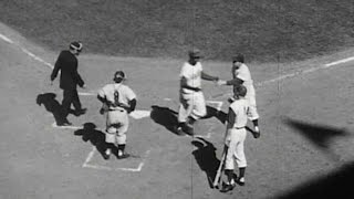 WS1956 Gm1 Robinsons solo home run off Ford [upl. by Sethi361]