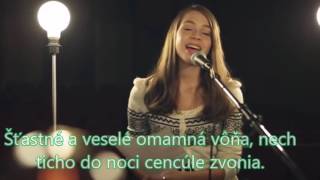 Priatelia vianoc  Šťastné a veselé karaoke [upl. by Ydnat]